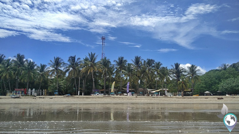 Strand von Samara in Costa Rica