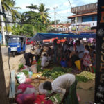 Wochenmarkt in Midigama